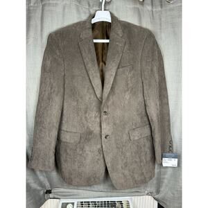 Pronto Uomo Platinum Collection Suit Coat Mens Size 44R New with Tags
